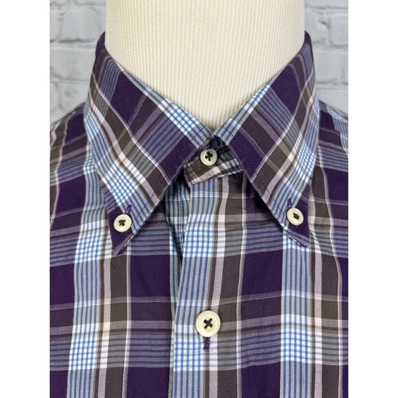 Peter Millar Men’s SZ XL Long Sleeve Button Down Shirt Multicolor Plaid - Picture 1 of 9